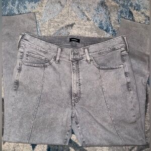 Express light gray jeans, women, size 14R